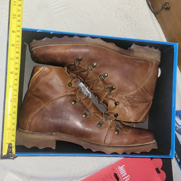 John Fluevog Men's 760 Turbo Brohlin 2014 Size 11 Ankle Boots - Picture 16 of 17